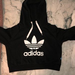 Adidas Cropped Hoodie